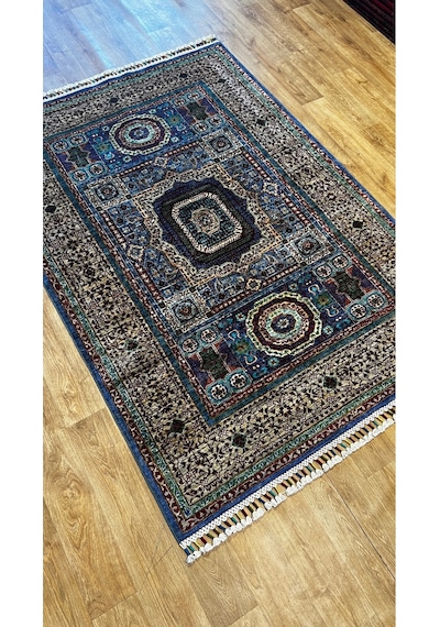 El Dokuma Afgan Sultanı Halısı Renki