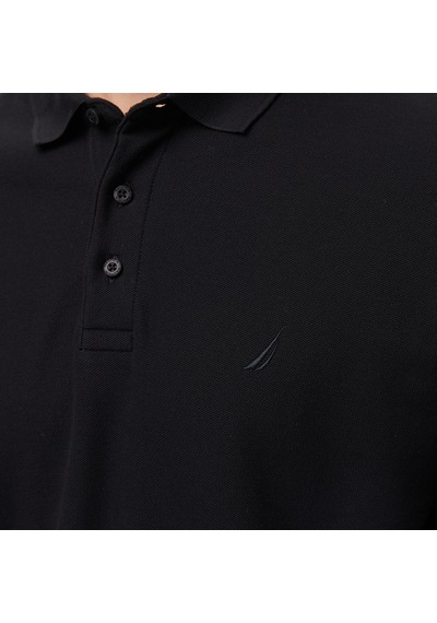 Nautica Classic Fit Erkek Uzun Kollu Polo Yaka Siyah T-shirt 026 K57351t Siyah