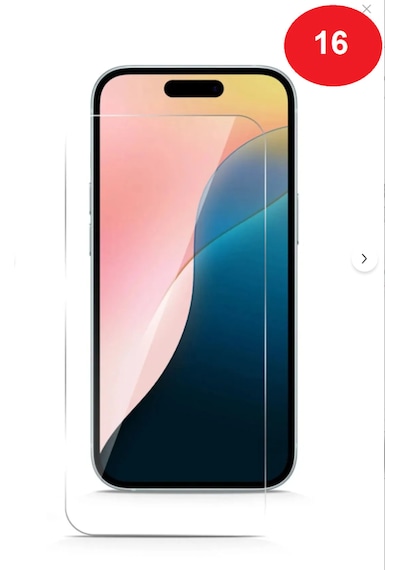 Balerion Apple Uyumlu iPhone 16 Ekran Koruyucu Kırılmaz Cam