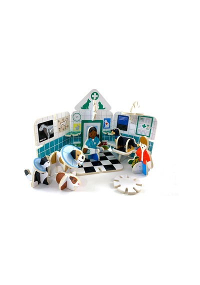 Playpress - Story Playset - Mini Vets