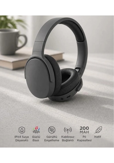 P2961 Kablosuz Bluetooth Kulak Üstü Kulaklık