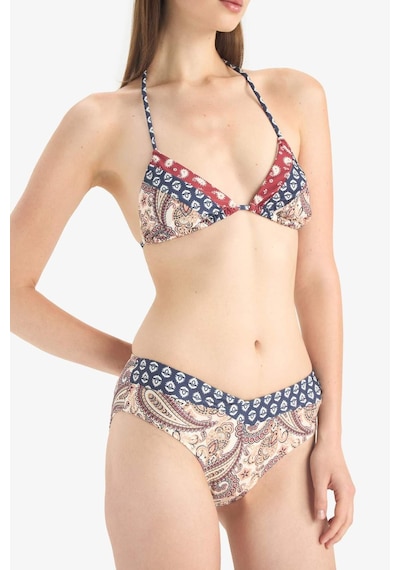 DeFacto Regular Fit Desenli Bikini Altı-Fall in Love E4891AX25SMNV247