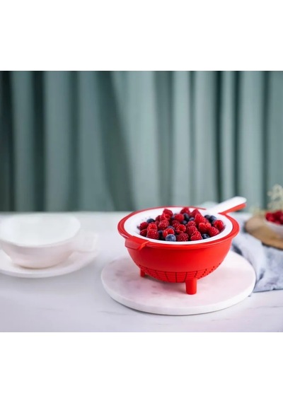 Tupperware Tupperware Çift Taraflı Süzgeç 419827225 Kırmızı-kırmızı