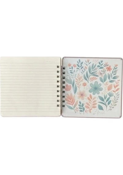 Cloudy Sp Sert Kapak Defter 16x16 100 Yp Çizgili Çok Renkli