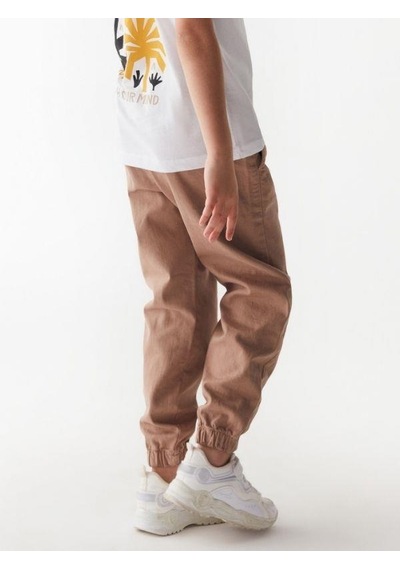 Nk Kids Erkek Çocuk Beli Paçası Lastikli Pantolon-13836-camel Camel