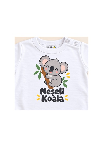Babylimon Neşeli Koala Beyaz Kısa Kollu Çıtçıtlı Bebek Zıbını Beyaz - Neşeli Koala - 928161945 Beyaz - Neşeli Koala Babylimon Neşeli Koala Beyaz Kısa Kollu Çıtçıtlı Bebek Zıbını Beyaz - Neşeli Koala - 928161945 Beyaz - Neşeli Koala