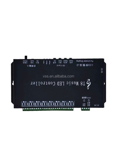 Ses Ve Müzik Duyarlı Pixel Led Kontrol Cihazı T-8000AC