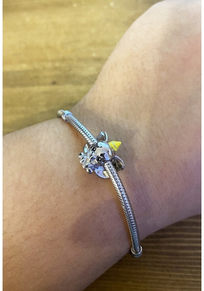 Celikchi Kadın Dumbo Karakteri Model Gümüş Charm