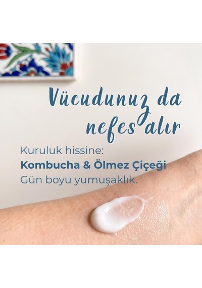 P.biotic El & Vücut Losyonu Kombucha Fermenti & Ölmez Çiçeği Yağı Probiyotik Nemlendirici Paraben İçermez