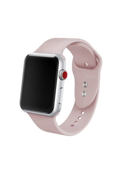 Ally Apple Watch Uyumlu 7-8 41mm 6-5-4- 40mm Silikon Kordon Kayış 3-2-1 38mm- 5775