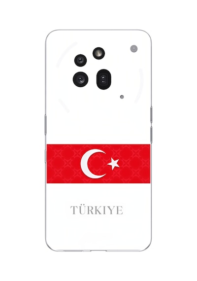 Nothing Phone 3a Pro Uyumlu Türk Milli Takım Forma Baskılı Silikon Kılıf Renkli