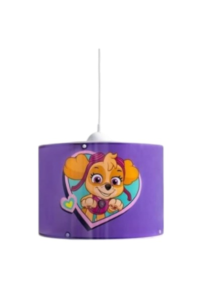 Paw Patrol Lisanlı Kız Çocuk Tavan Lambası Beyaz