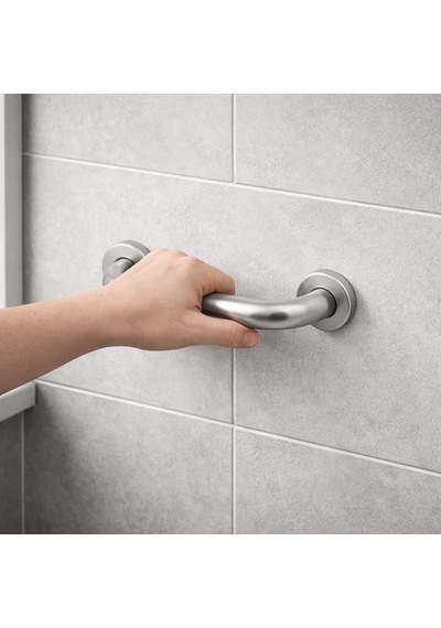 Aqua Bagno Basic Tutunma Barı 30 Cm Paslanmaz Çelik 32 Mm Banyo Engelli Tutamağı Krom