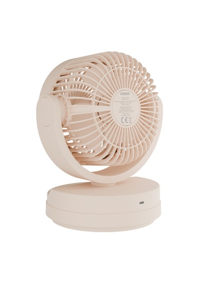 Efn-509 Krem 3 Kademeli Hız 175cm 3 Kanat Pervane Ve Çerçeve Masaüstü Usb Vanti - Hs08377523-1