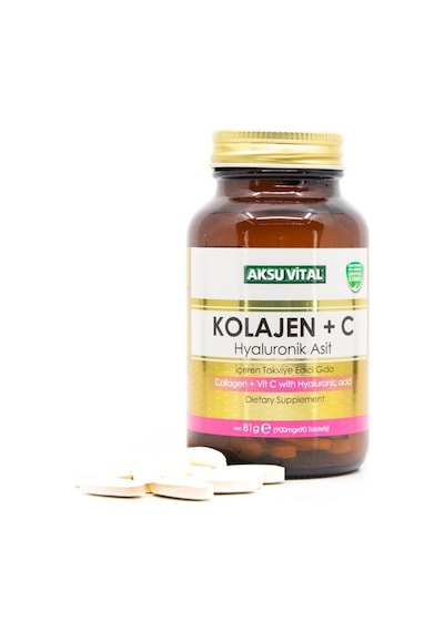 Aksu Vital Kolajen C Vitamini & Hyaluronik Asit 90 Tablet
