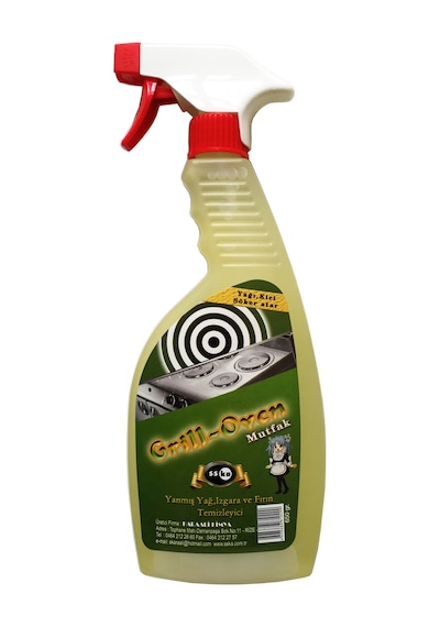 Sska Grill Fırın ve Izgara Temizleyici Yanmış Yağ Sökücü Sprey 650 ML