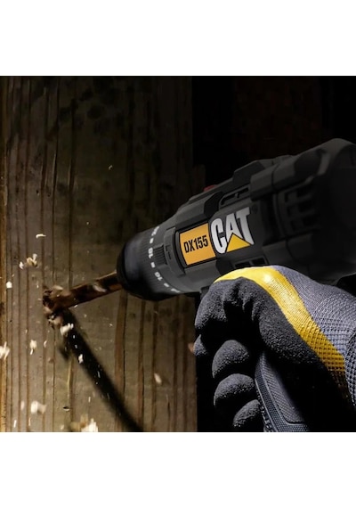 Cat Dx155.1set 18volt/2.0ah Li-ion Çift Akülü Profesyonel Şarjlı Darbeli Matkap + Da01901 32 Parça V