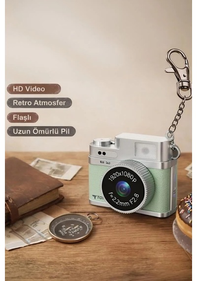 Floranova CMR35 1080p Mini Dijital Kamera Selfie Video Vlog Kamerası