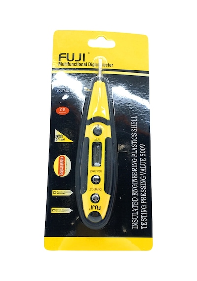 Mini Cep Multimetre Kontrol Kalemi & Işıklı