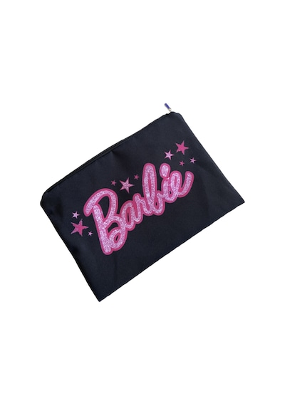 Schulzz Barbie Clutch Çok Amaçlı Makyaj Çantası 15 X 24 Cm Siyah