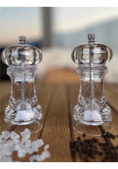 Akrilik El Değirmeni 15 Cm Şeffaf