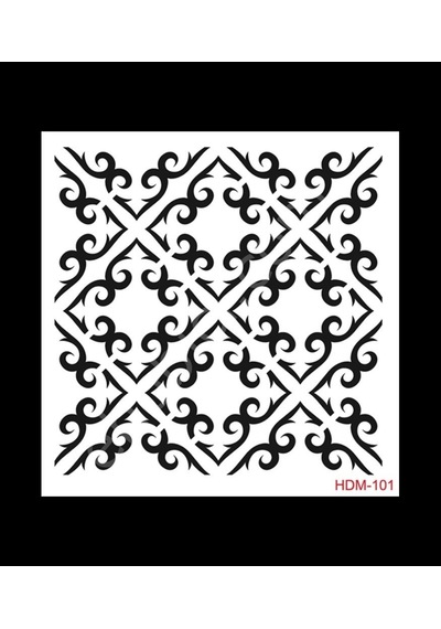 Hdm101 Cadence Home Dekor Stencil 25X25