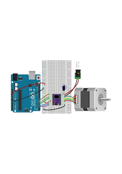 Drv8825 Step Motor Sürücü Modül-Alüminyum Soğutucu
