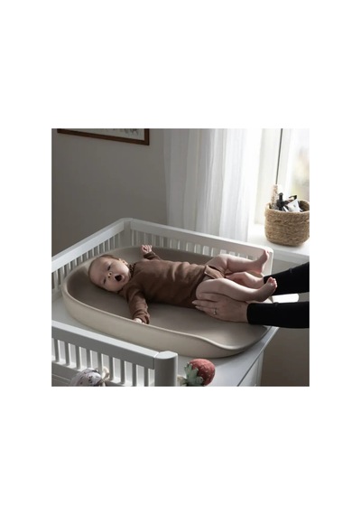 Bebek Alt Değiştirme Matı Sebra Seabreeze Beige Bej Bej