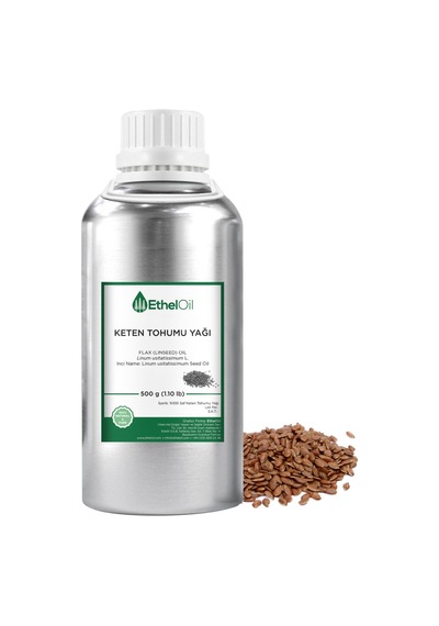 Etheloil Keten Tohumu Sabit Yağı 500 G