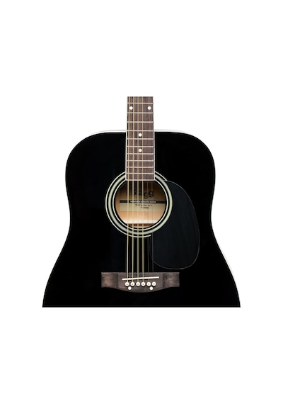 Stagg Sa20d Blk 4/4 Tam Boy Akustik Gitar