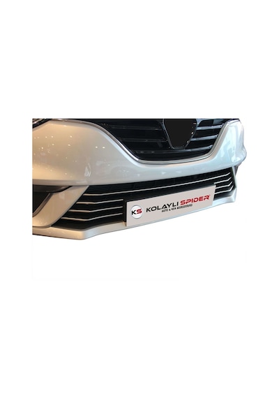Renault Megane 4 Hb-Sd Ön Tampon Çıtası 7 Prç Krom 2017 ve Sonras