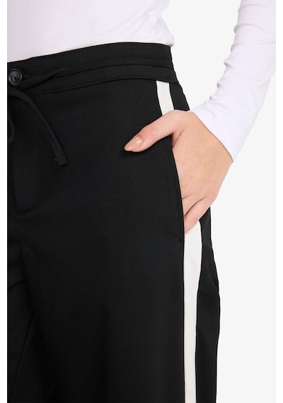 DeFacto Coool Wide Leg Kumaş Pantolon Geniş Paça Normal Bel E1369AX24WNBK27 DeFacto Coool Wide Leg Kumaş Pantolon Geniş Paça Normal Bel E1369AX24WNBK27