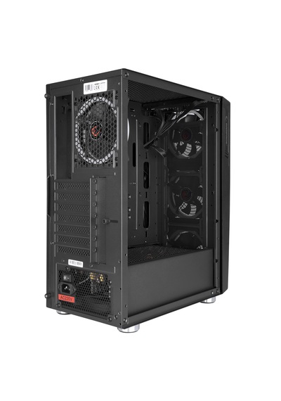 Rampage Hacker Temper Camlı 600w 80+ 4 Rgb Fan Control Gaming Oyuncu Kasası