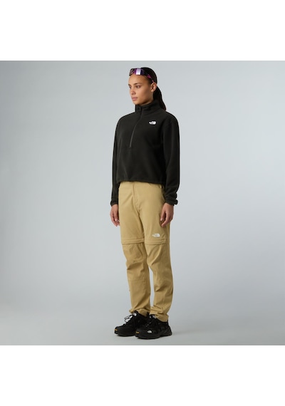 The North Face Kadın Glacıer Fleece 1/2 Zıp Shortceket Nf0a8d2cjk31 Siyah