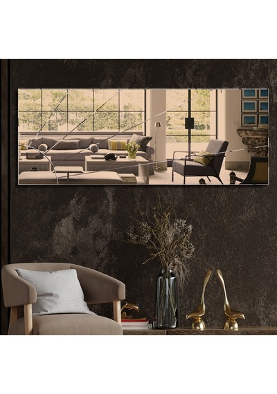Decorita Bronz Güneş Desen Kanallı 130x50CM