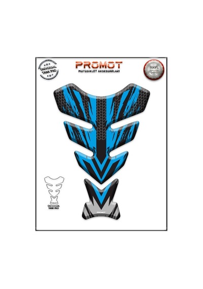 Universal Motosiklet Tank Pad 3d Sticker 0317 Diğer