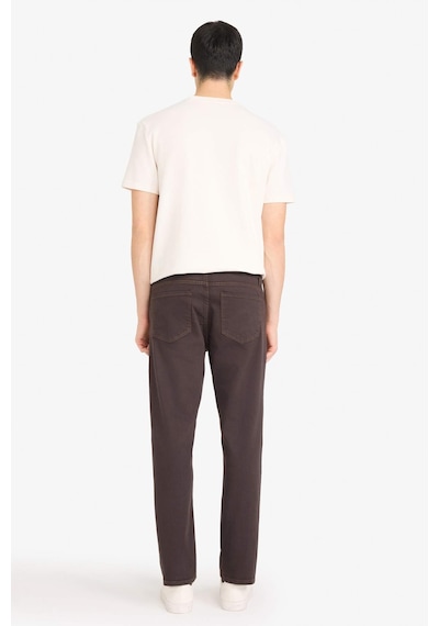 Defacto Regular Fit Düz Paça Pantolon G6925ax25wnbn192 Kahve-bn192