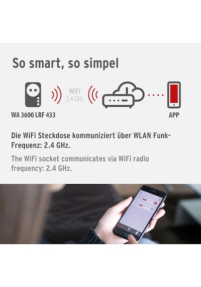 Ayrex Brennenstuhl Wifi Özellikli Zaman Ayarlı Ses Kontrollü Akıllı Priz, Standart Genel