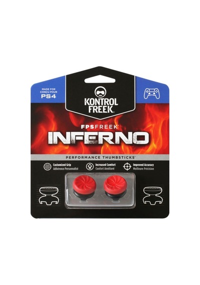 Ps4 Kontrolfreek Inferno Analog Koruyucu Kırmızı