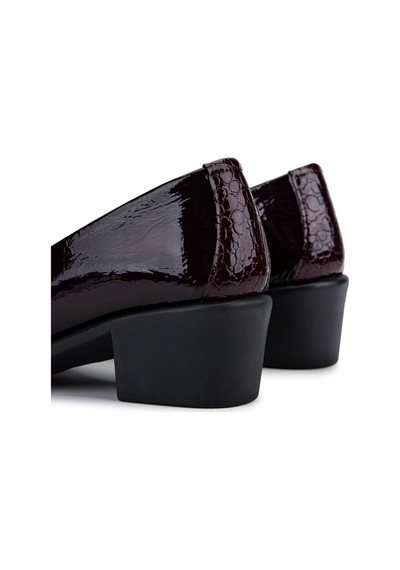 Relax Anatomic Kadın Hakiki Deri Bordo Comfort Ayakkabı 611 E5698-923 Bn Ayk Sk25-26 Bordo/dk Bordo Bordo