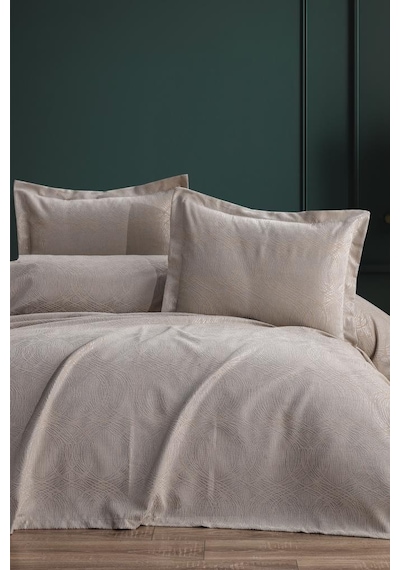 Aren 2 Parça Tek Kişilik Pike Takımı 180x240 Cappucino Cappuccino
