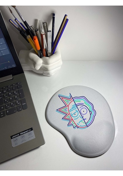 Rick And Morty 241509 Desenli Bilek Destekli Mouse Pad Mousepad