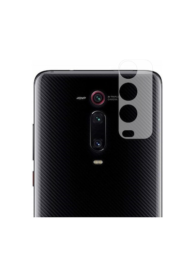 Xiaomi Mi 9T Kamera Lens Koruyucu Nano Cam Şeffaf Tam Kaplama