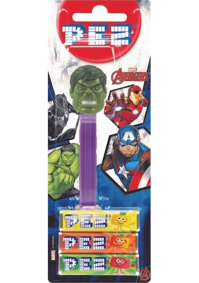 Unibon 3 Yedek Şekerli Avengers Hulk Lisanslı Makina