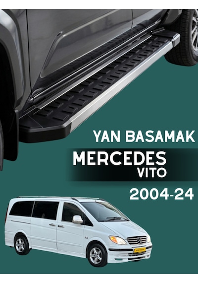 Mercedes Vito 2004-24 Model Arası Araç Uyumlu Yan Basamak