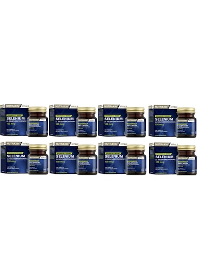 Selenıum 100 Mcg 100 Tablet-selenıum Takviyesi 8 Adet