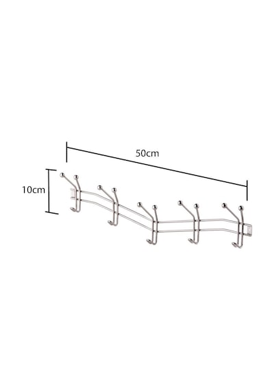 Teknotel Boncuklu 15'li Duvar Askısı Krom Mg082 Krom