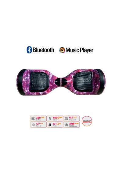 Citymate Elektrikli Kaykay Hoverboard Akıllı Denge 6.5 Inch + Hoverkart + Çanta Extrem3 Paket D13