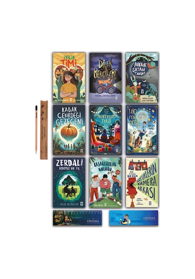 İlk Genç Timaş 5. 6. Sınıf Okuma Seti 9 Kitap - İyilik Timi - Sözcüklerin Kamera Arkası - Başarısızlar Kulübü