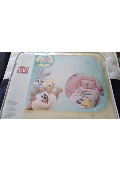 Taç Lisanslı Tweety And Bugs Baby Bebek Uyku Seti